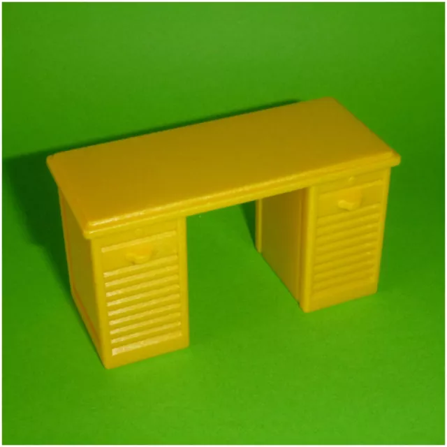 Playmobil - Schreibtisch - gelb - Büro Kinderzimmer Kinderarzt - aus 70034