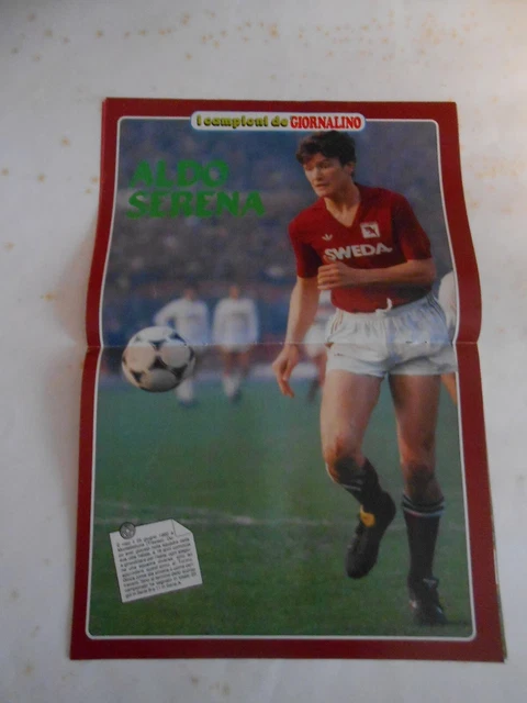 poster-ALDO SERENA-TORINO CALCIO-cm.39x26