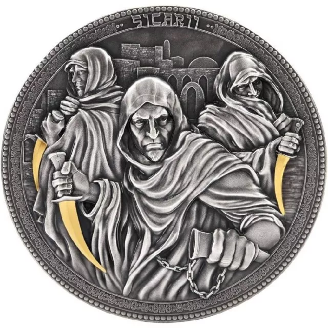SICARII ASSASSINS SERIES 2022 2 oz UHR Silver Coin Niue