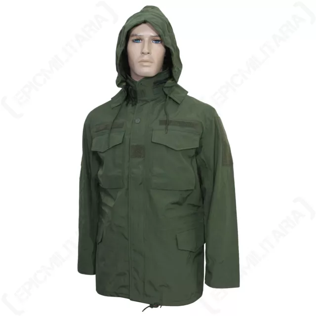 US Olive M65 Veste De Terrain - Imperm?able Coupe-vent Hiver Trilaminate Nouveau