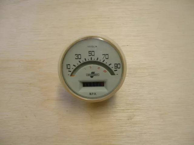 LAMBRETTA  SERIES 2 SPEEDO  90 mph Italian thread  - BRAND NEW