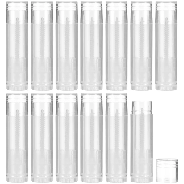 COSIDEA 30PCS Vuoto Nero Spessore Lip Gloss Tubi 8ml lipgloss Tubo con Bacchetta Applicatore per Lip olio tinta bottiglie contenitore piccola impresa