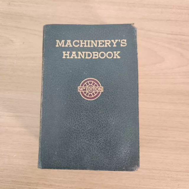 Machinerys HandBook 14th Edition 1950 WWII Engineers Bible