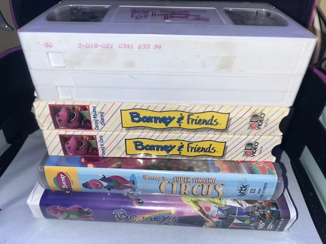 Barney Vhs Lot 6 Christmas Movie Time Life Fun Games Imagination Barney Vhs Lot 6 Christmas Movie Time Life Fun Games Imagination