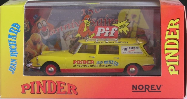 Norev 157001 Citröen ID Station Wagon Circus Pinder Jean Richard Pif Gadget 143 Mint In Box A83916 En
