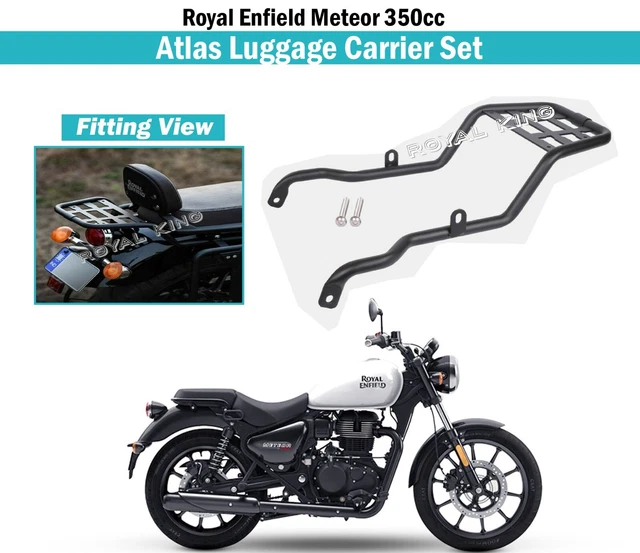 ROYAL ENFIELD &METEOR 350cc" "Atlas Luggage Carrier Set" £68.45