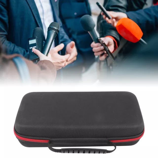 Microphone Storage Box Shockproof Drop Proof EVA Zipper Bag Microphone Case SPC