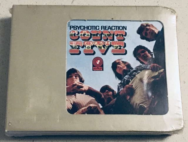 SEALED Count Five "Psychotic Reaction" 4 Track Tape Cartridge (Not 8 Track, LP)