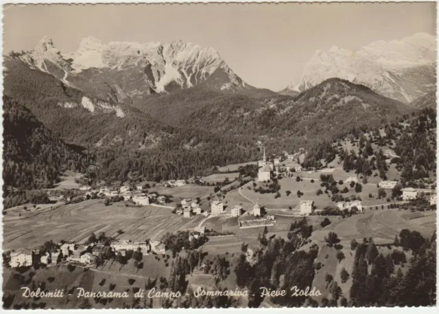 Dolomiti - Panorama Di Campo - Sommariva - Pieve Zoldo -Forno Di Zoldo (Belluno)