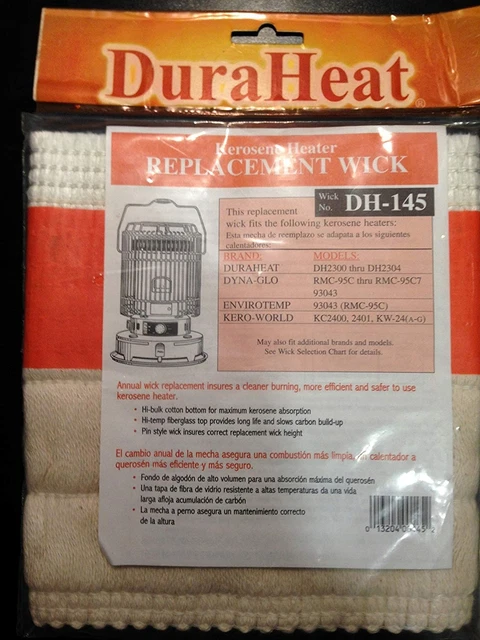 DuraHeat Kerosene Heater Wick Model DH 145