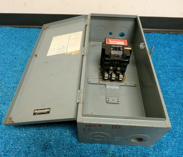 SQUARE D 8903 SQ02 Lighting Contactor 3 Pole 100 Amp 120V Coil 449.99