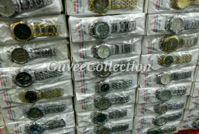 Wholesale joblot of 10 mens assorted random fashion wrist watches