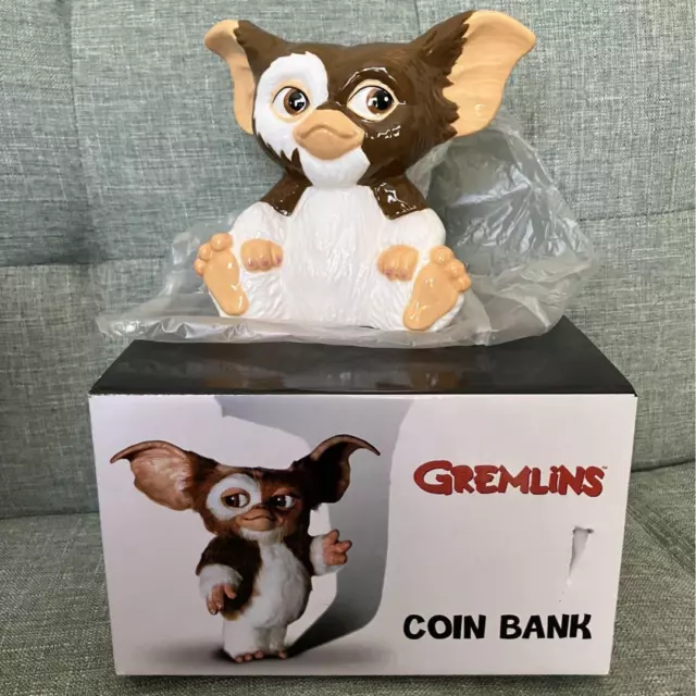 brand new unused gremlin gremlins gizmo piggy bank coin bank mogwai