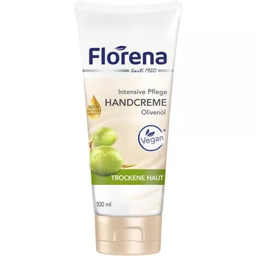 Florena Intensif Soin Crème pour les Mains Huile D 'ol Ive pour Sec Mains