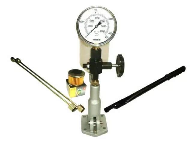 Hq-Diesel Iniettore Nozzle Pop Pressione Tester 0 - 400 Barrette Manometro