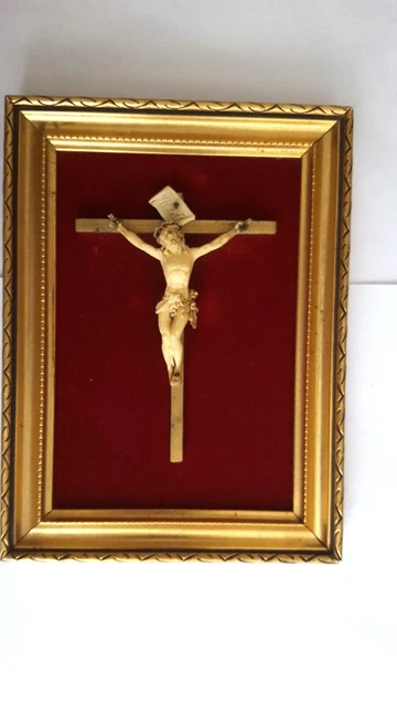 XIX ÈME S, Ancien Petit Cadre En Bois, Gravure, Fixé Sous Verre EUR 28,00 - FR