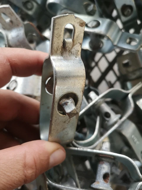 16 Tendeurs De Fil Galvanisés CHUEHKAK – Pour Clôtures Jardin, Grillage, Forêt – 9x2 Cm – Ajustement Facile Et Résistance Longue Durée - 6