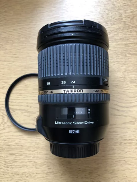 Tamron SP 24 - 70mm f/2.8 Di VC USD Canon EF Lens