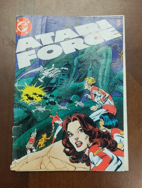 Atari Force #5 ATARI 2600 DC Comics 1982 Gil Kane Dick Giordano Roy Thomas Cover