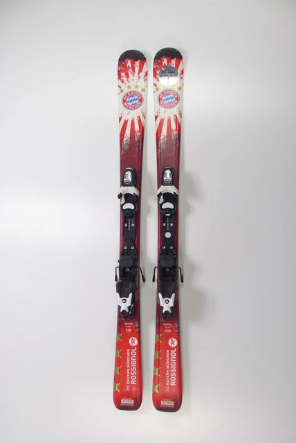 KINDER SKI ROSSIGNOL FC Bayern München mit Bindung 93 cm Neu