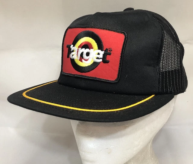 Vtg Target Herbicide Mesh Trucker Hat Snapback Big Patch Company Logo Cap Farmer