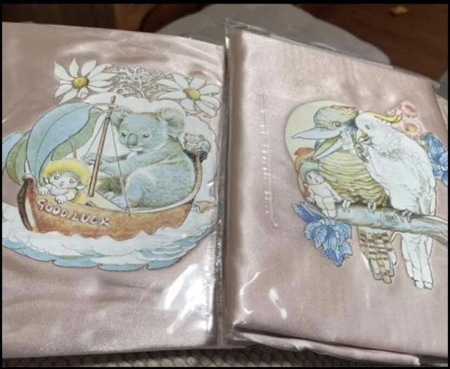 May Gibbs Pillowcases Gumnut Babies Vintage Pillow Cases