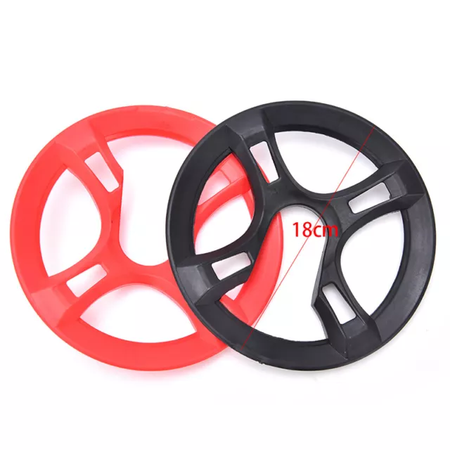 Bicycle Chain Wheel Cover Plastic Plate Protective Guard Pivot Crank ProtectYRH1 3