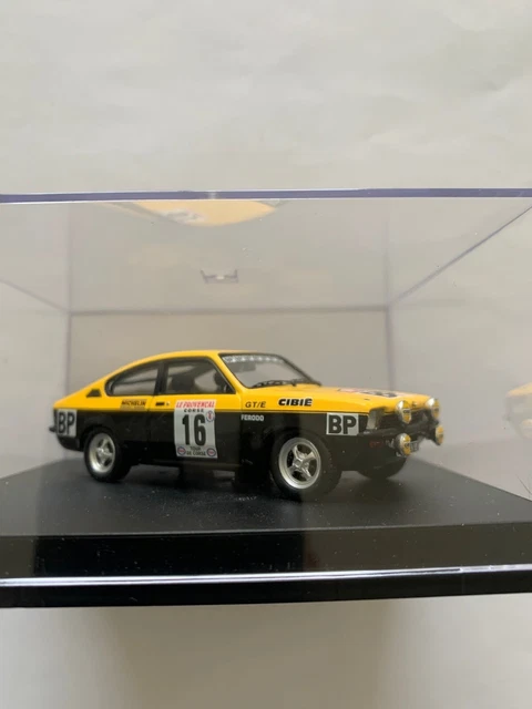 Verem Set Aufgebaut 1/43 - Opel Kadett GTE Tour De Korsika
