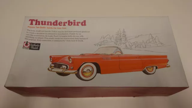 Ringo 1955 Ford Thunderbird - Massstab Modellsatz Sammlung Set