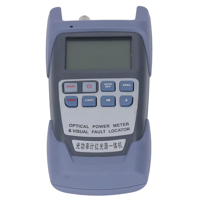 Fiber Optic Cable Tester Integrated 7 Wavelengths Silicone Shell Fiber Tester