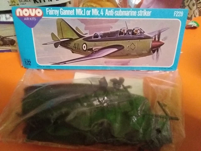 Lot maquettes 1/72 Nichimo et VIOO année 60 rare sous blister voir photo