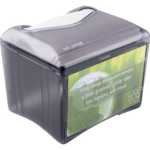 Venue Napkin Dispenser, Holds 200 Fullfold Napkins (SJMH4005TBK)