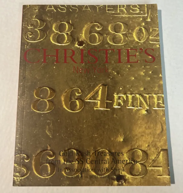 S.S. Central America Gold Coins Auction Catalog Numismatic Treasure Christie’s