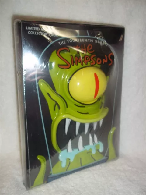 The Simpsons: The Fourteenth Season (4-Disc) (DVD, 2003, MOLDED HEAD) animated