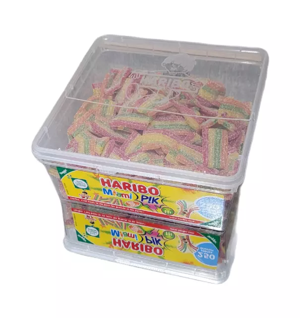 Bonbons maxi Tagada fraise Haribo - Boîte de 1,05 kg sur
