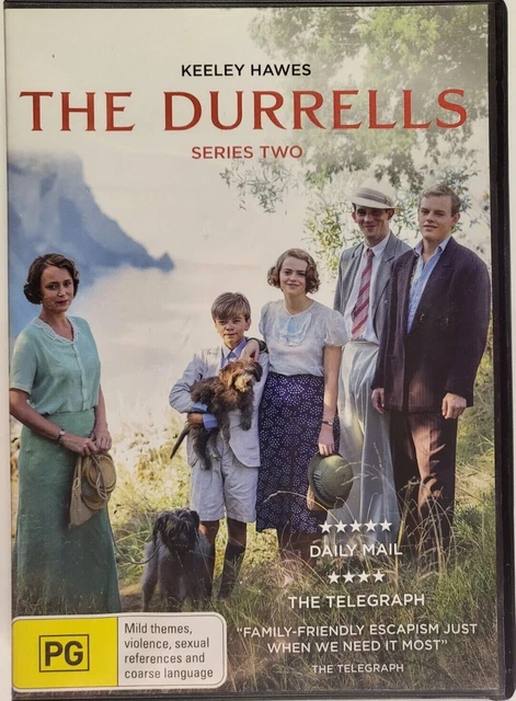 THE DURRELLS Series very good condition dvd region t440