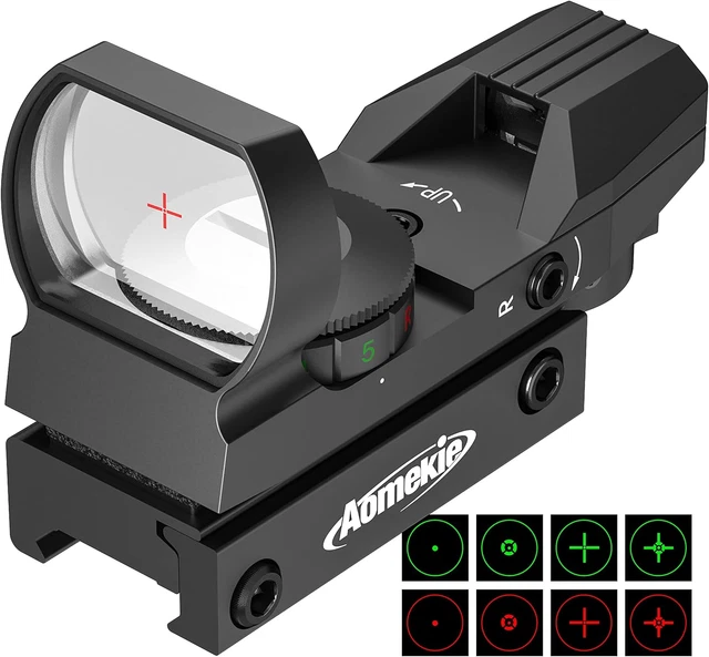 Red Dot viseur point rouge et vert avec Laser rouge et rail 22 mm