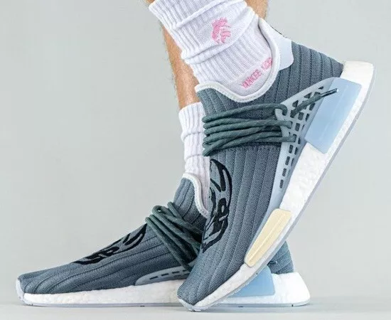 ADIDAS QUASI NUOVA Human Race x BBC gelato x grigio Pharrell
