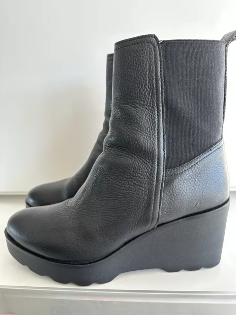 Chaussures Bottines Cuir Noir 38 marque Requins