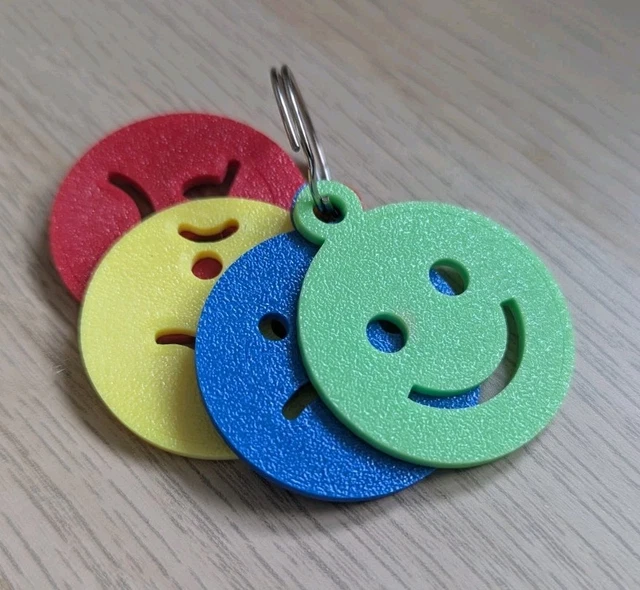 ZONES OF EMOTIONS Keychain - Autism/ADHD Regulation Fidget Toy Teaching ...