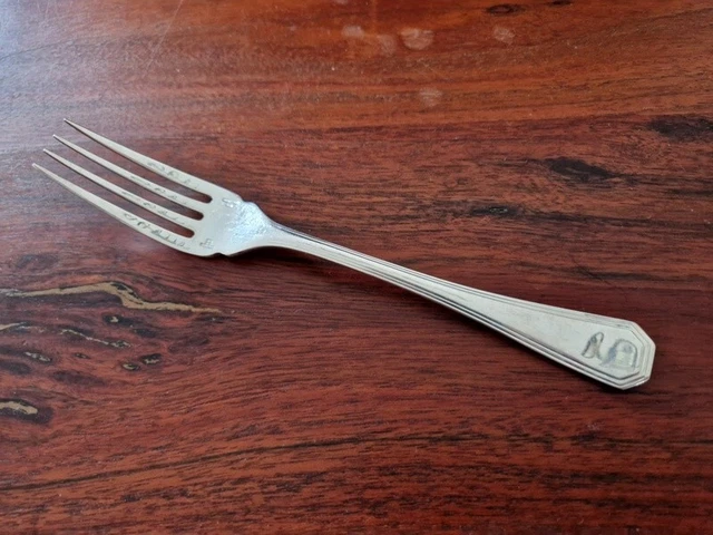 Fourchette à Gâteau Christofle – Modèle America – Métal Argenté – Fabriquée En France