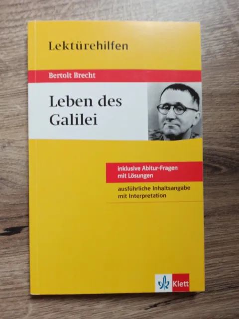 Bertolt Brecht "Leben des Galilei": inklusive Abitur-Fra..| Buch | Zustand gut