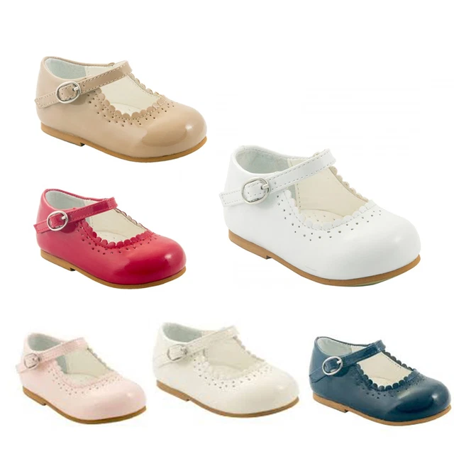 Scarpe Da Passeggio Neonata Bambina Sevva Festa Di Matrimonio Patente Neonato Uk2-8