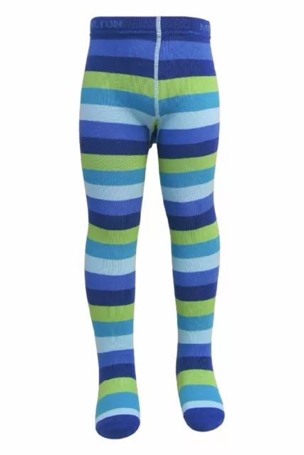 MELTON Baby Jungen Strumpfhose multi blue Gr. 56/62, 68/74