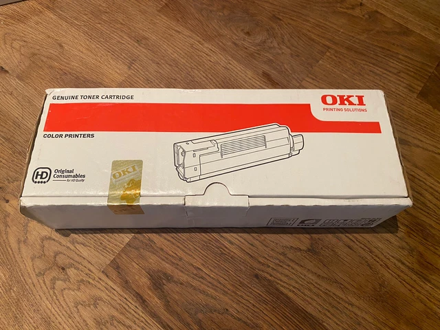 Genuine Oki Cyan Toner For C5850/C5950/Mc560 P/N 43865723.