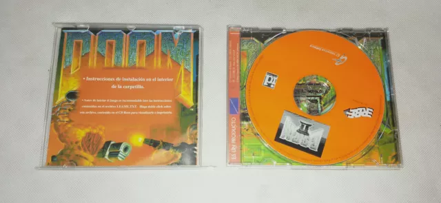 Doom II 2 1994 para PC en muy buen estado, Pal España, solo disco