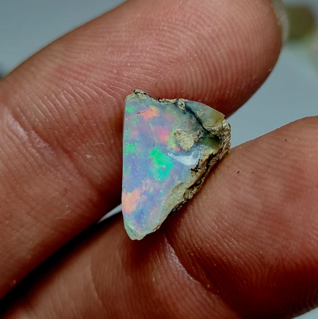 Rough Ethiopian Welo Opal - 3.05ct Natural Rough Gemstone AAA Multi Colour