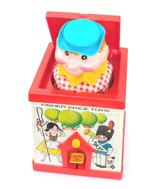 VJNTAGE 1970 FISHER Price Toys Jack In The Box. Works Fine. 16.15 - PicClick UK VJNTAGE 1970 FISHER Price Toys Jack In The Box. Works Fine. 16.15 - PicClick UK