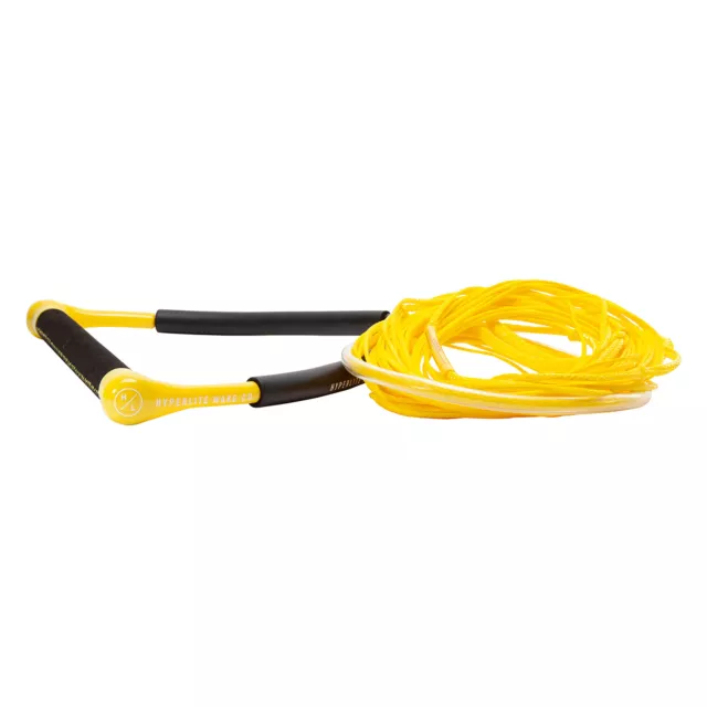 2022 Hyperlite CG Handle with 65ft Maxim Wakeboard Tow Rope - Yellow