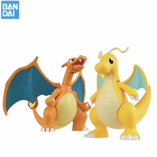 POKEMON CHARIZARD BATTLE Ver. & DRAGONITE Assemble PVC Action Figures